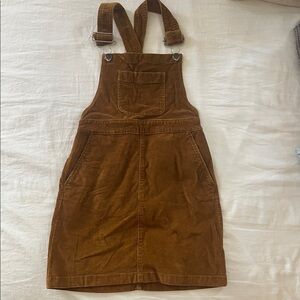Crewcuts Tan Corduroy Overalls